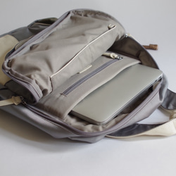 [石頭背包/卡其色]可以用於商務的PC背包！ 第9張的照片