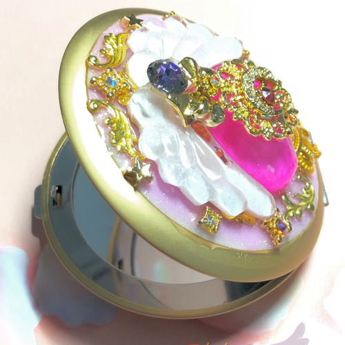 魔法のコンパクト 手鏡 てんしのしっぽ☆ 通販 7908254｜Creema