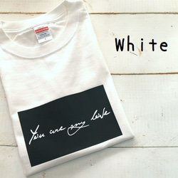 70サイズ～大人サイズまで★you are my love Ｔシャツ★ロンパースも可能なので赤ちゃんも★お揃いコーデでき 5枚目の画像