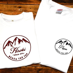 Ｍountain Ｔshirt☆全５色★☆ＷＳ～ＸＬサイズまで＊ 3枚目の画像