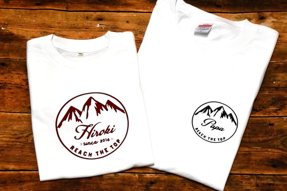 Ｍountain Ｔshirt☆全５色★☆ＷＳ～ＸＬサイズまで＊ 3枚目の画像