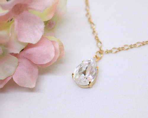 ★SWAROVSKI　スワロフスキー　ネックレス　ムーン　クリアスワロ SWAROVSKI スワロフスキー Lunaムーンネックレス 追跡送料関税込