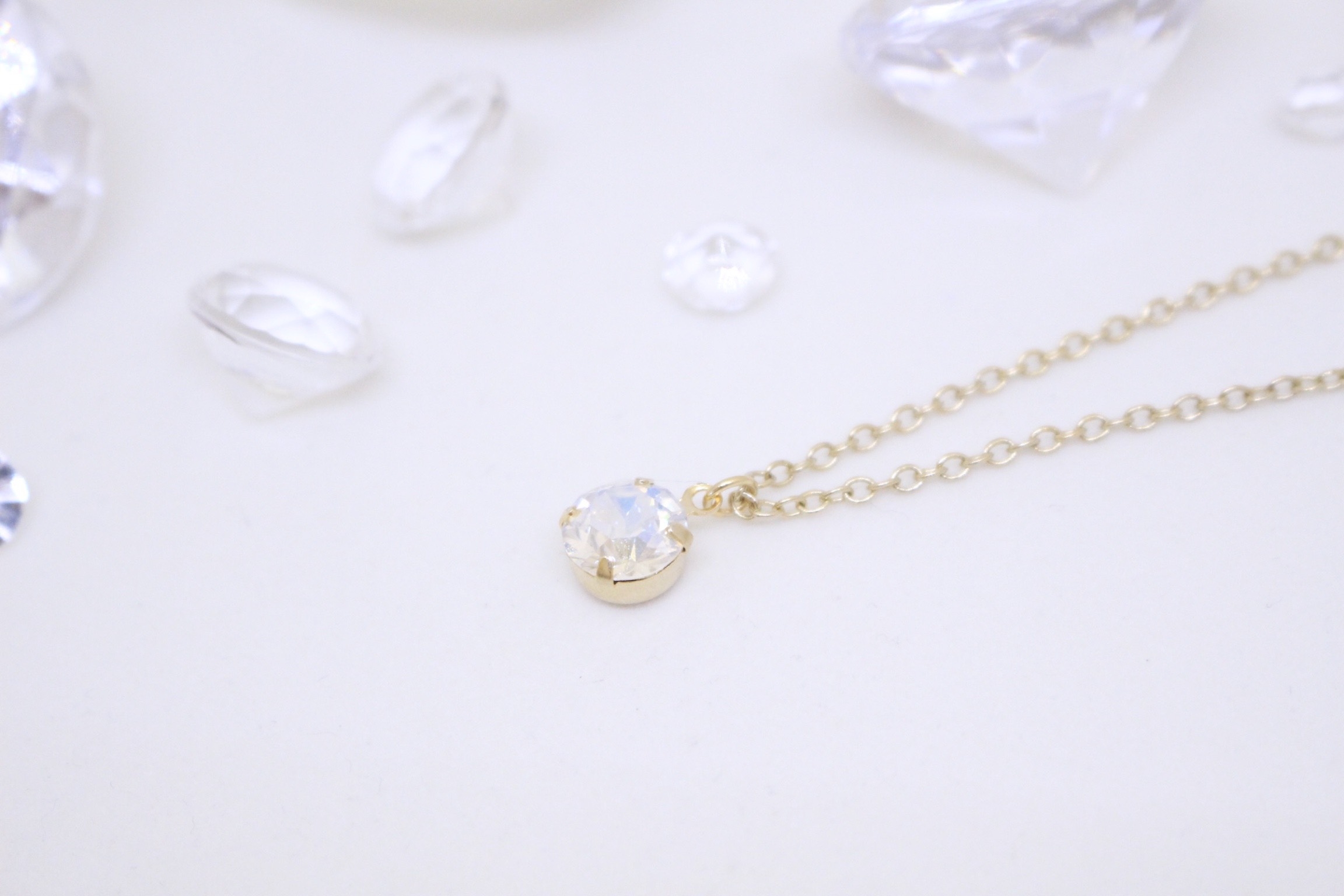 スワロフスキー#6866*クロス（アクアマリンサテン色