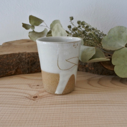 イムサエム　カップ　汲み出し　湯呑み　フリーカップ 汲出・カップ・箸置 イム サエム ｜ 暮らしのうつわ 花田 作家