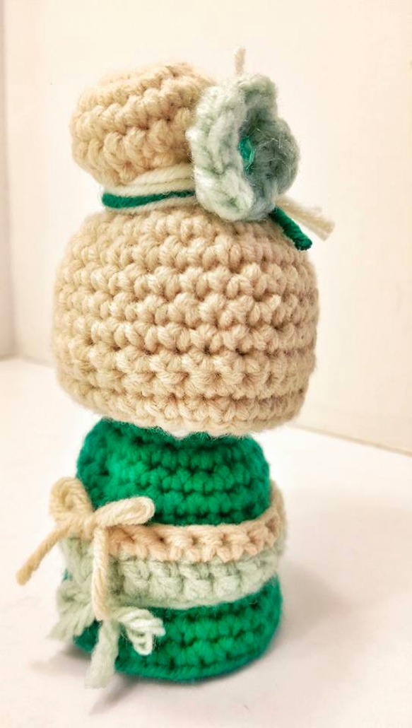 日式手編毛線娃娃 － 森の姬 第2張的照片