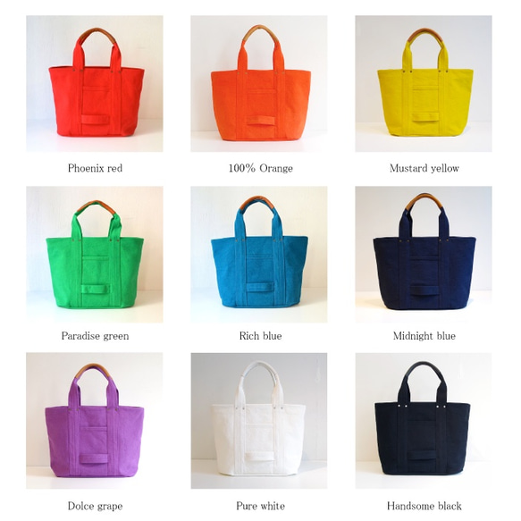 ＜再販＞ 倉敷帆布のトートバッグ　” Pure white ” Pure white EM blue／