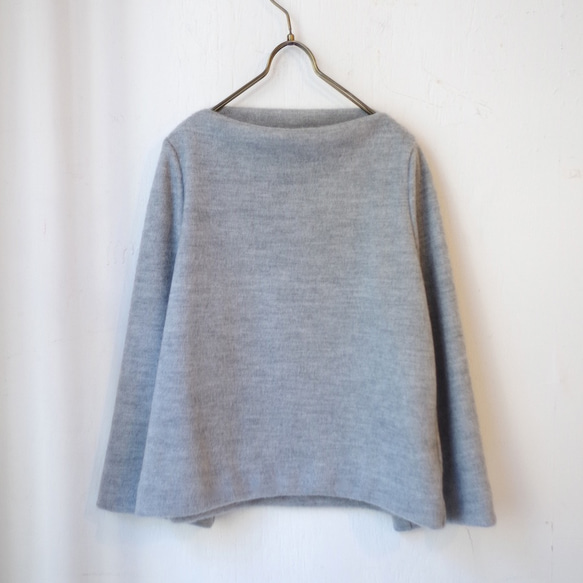 ◆SOLD OUT◆★30％ OFF★ビーバーボートネックプルオーバー(gray/size1) 2枚目の画像