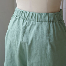 ◆SOLD OUT◆ シャーベットカラーワイドパンツ(Sherbet green) 6枚目の画像