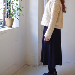 ◆SOLD OUT ◆ループブークレークルーネックプルオーバー(beige) 3枚目の画像