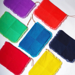 “MOF”Kurashiki帆布條紋小包（L）&lt;所有9種顏色&gt; 第6張的照片