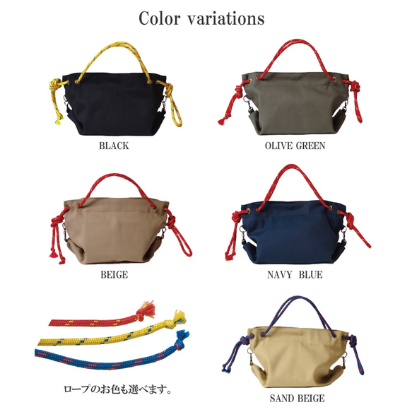 ラスト1つ！＜SALE 50% OFF！＞ 3way 形が変わる　トート&ショルダーバッグ "OLIVE GREEN" 9枚目の画像