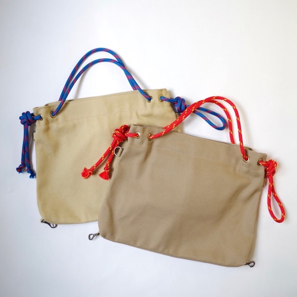 ◆售完◆3way Kutto手提包和單肩包“SAND BEIGE” 第4張的照片