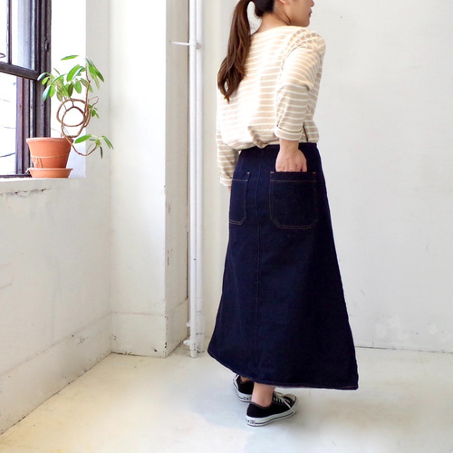 人気アイテムランキング 極美品 ディーゼル デニムロング フロントボタン DE-MARGY スカート