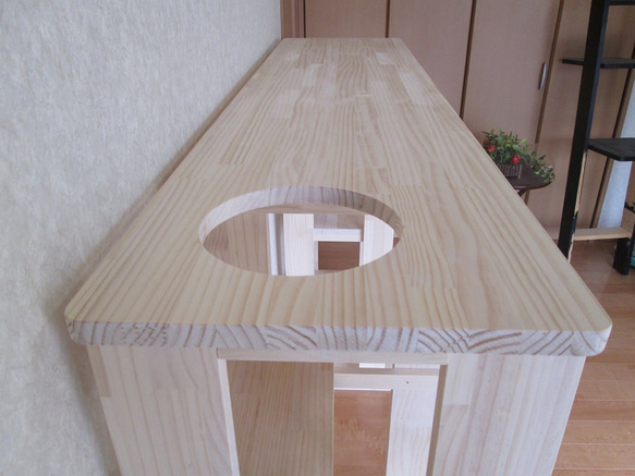 キャットタワー　木製　にゃんこランド　タイプF 3枚目の画像