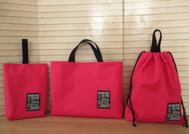 入園入学セット＊ビビッドピンク