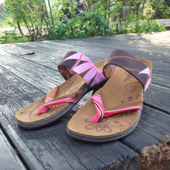 『棕櫚葉』內蘊風華 優雅貴氣｜Taroko超彈力萊卡氣墊鞋 第2張的照片