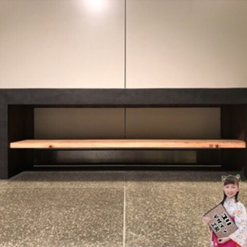 TVボード・モールテックス (コンクリート モルタル 家具 テレビ