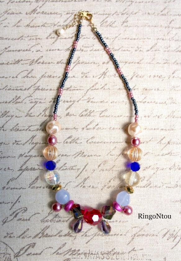 KIDS Necklace (cassis) 3枚目の画像