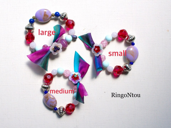 KIDS Bracelet Rosso (small) 5枚目の画像