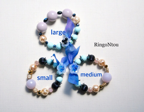 KIDS Bracelet <Blu> (small) 2枚目の画像