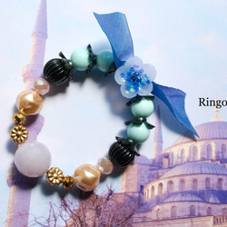 KIDS Bracelet <Blu> (medium) 1枚目の画像