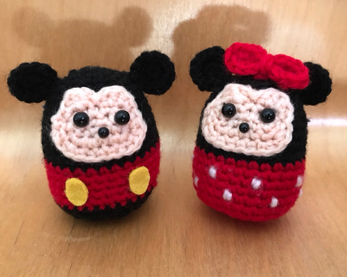 あみぐるみ  ミッキー 編みぐるみ ミッキー&ミニー 東京ディズニーランド｜Yahoo