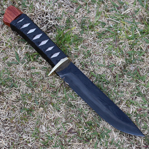 サバイバルマスター2 レッドオルカ 剣鉈 190mm 甲伏せ作り 秋友