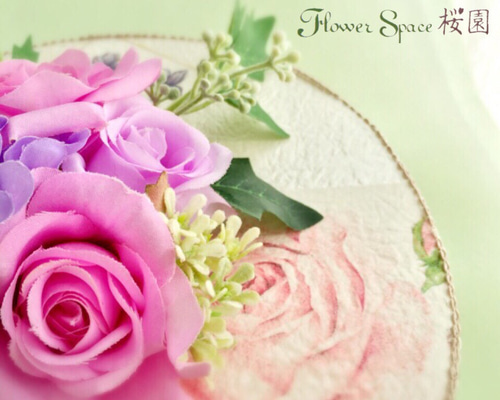 No.15 紫小花のふかふか花びらスタイ♡ c96f18710e499bbd8e67b608eafbc7