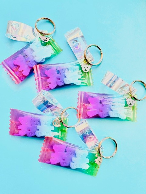Triple Bear's Tablet Candy Rainbow color packaged charm 1枚目の画像