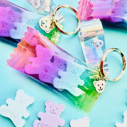 Triple Bear's Tablet Candy Rainbow color packaged charm 3枚目の画像