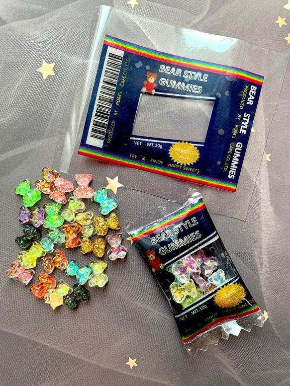 Helloween sweets packaged charms(ミンツケース:ジャックランタン) 2枚目の画像