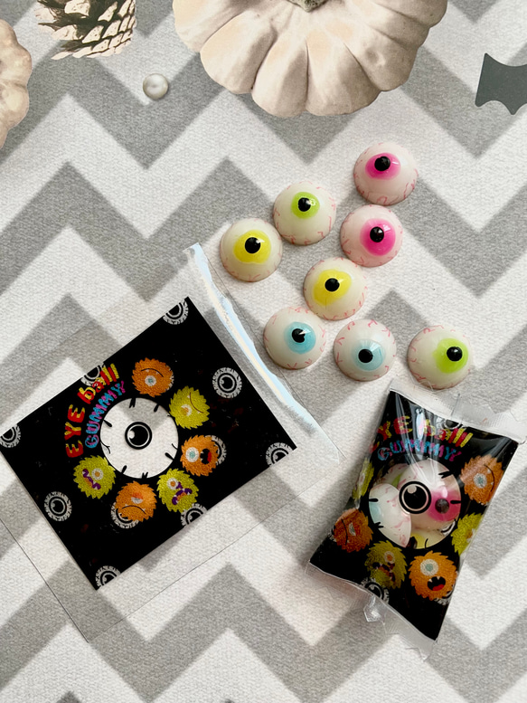 Helloween sweets packaged charms(ミンツケース:ジャックランタン) 3枚目の画像