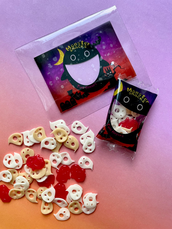Helloween sweets packaged charms(ミンツケース:ジャックランタン) 4枚目の画像