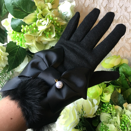 フォクシー ファー付き手袋 【公式通販】