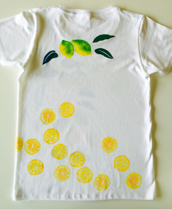 〈再々販・受注製作〉檸檬 半袖 L 3枚目の画像