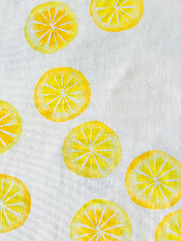 〈再々販・受注製作〉檸檬 半袖 L 4枚目の画像