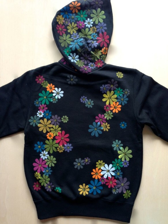 ＜受注製作＞花  Navy  M