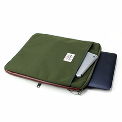 BAGCOM･多夾層好用袋(13.5'' Laptop OK)-紅色★100443-20 第7張的照片