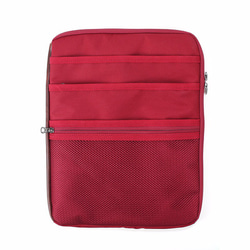 BAGCOM･多夾層好用袋(13.5'' Laptop OK)-紅色★100443-20 第9張的照片
