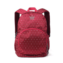 BAGCOM･Light-Fold Stars Water Stop Backpack-Red 6枚目の画像