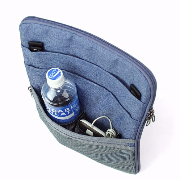 All purpose pockets bag(14'' Laptop OK)-Green★100443-56 4枚目の画像