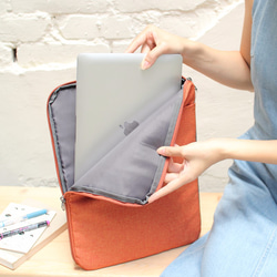 All purpose pockets bag(14'' Laptop OK)-Grey★100443-06 4枚目の画像