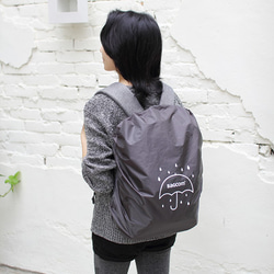 BAGCOM･ 通用型背包防水雨罩-深灰 ★108009-02 第2張的照片