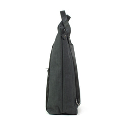 BAGCOM･[好用系列] 雙帶好用手提後背包-黑色★100454-00 第6張的照片