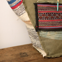 Ethic BAG, Tribal decadent bag, Handmade bag,Handmade Hmong, 第3張的照片