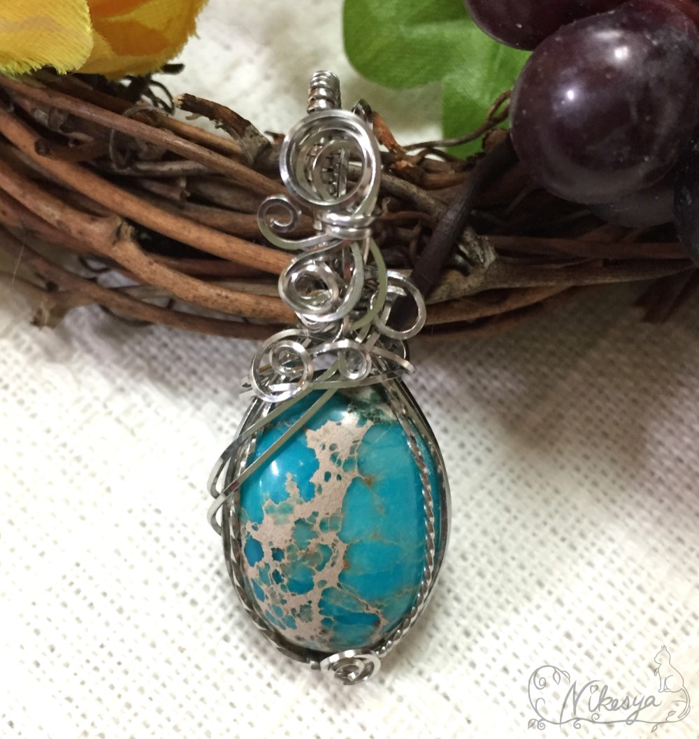 【ワイヤーアクセサリー】ヴァラサイト varasite のペンダントトップ【金属アレルギー対応】【送料無料】