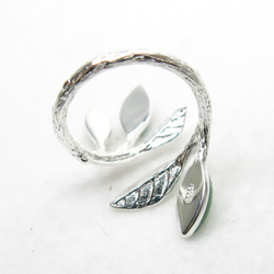 READ READ Dazzling▸生きて纯純純銀製リングDongling Jade指輪925純銀製手作り 6枚目の画像