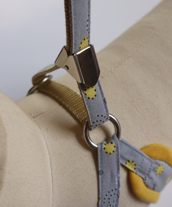 【在庫処分セール！４２００円→2950円】Kintaro ハーネス＆リードセット　 セミオーダー可　sundance 4枚目の画像