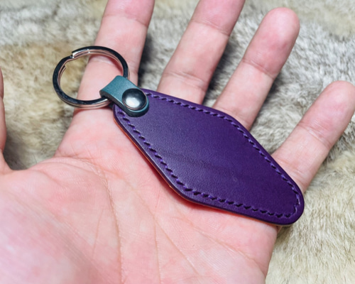 新品 ZARA レザーグローブ キーリングセット パープル 紫 L 羊革 箱なし ZARA レザーグローブ キーリングセット パープル 紫 L 羊革 箱