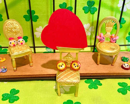 ライオンの3Dネイルパーツ 2個セット 動物ハンドメイド2016